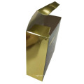 Recyclable Small Gold Carton Box with Custom Printing